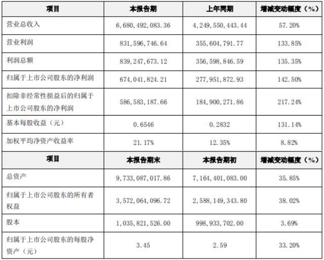 蔚蓝锂芯去年净利6.74亿 锂电池业务营收同比增长85%