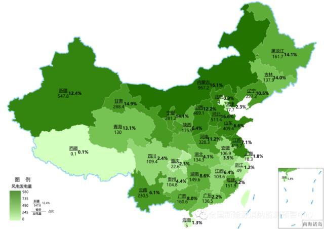 2021年四季度全国新能源电力消纳评估分析