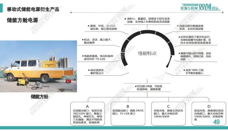 移动式储能供电系统及工程应用