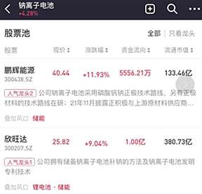 鹏辉能源和欣旺达叠加钠离子电池 双风口能飞多久？