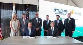 现代汽车将投资55.4亿美元 在美国佐治亚州建立首个电动汽车和电池制造厂
