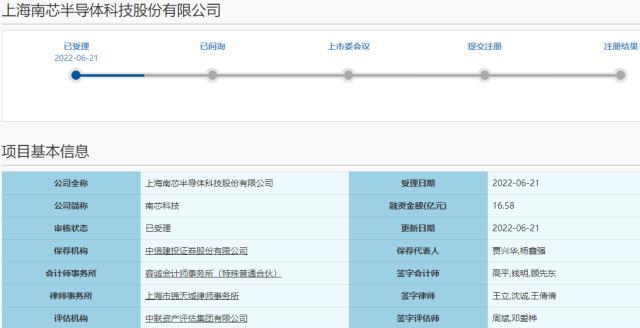 南芯科技科创板IPO获受理 拟募资16.58亿扩产电池管理芯片等