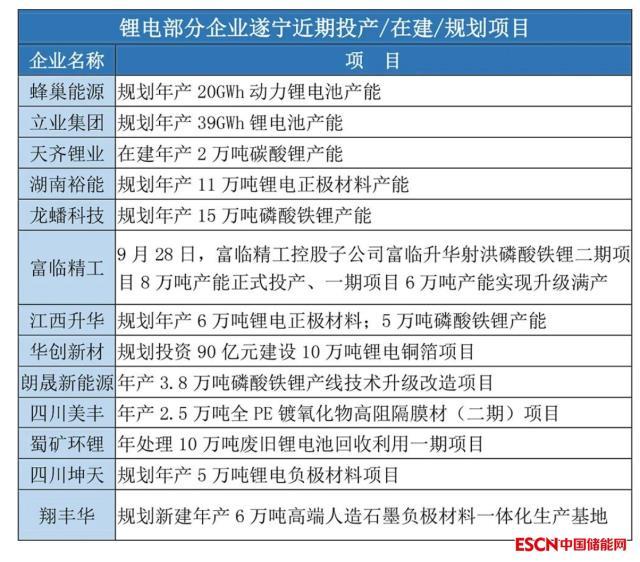 加速掌控锂电主动权 遂宁以“锂”相邀