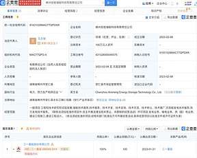 三一重能于湖南郴州新设储能科技子公司