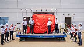 琏升光伏8GW异质结电池设备进场