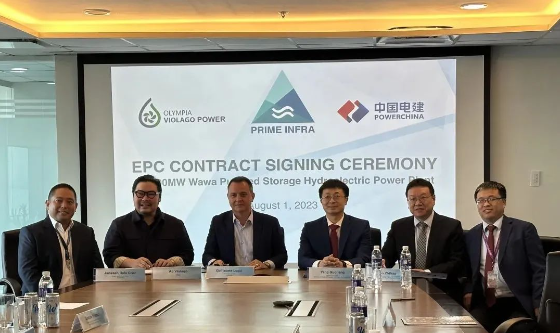 中国电建签约菲律宾抽水蓄能电站项目